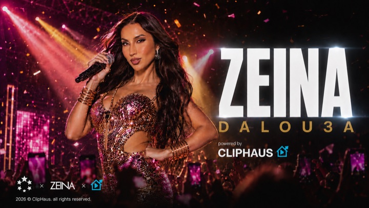 Zeina — Music clips campaign on ContentRewards